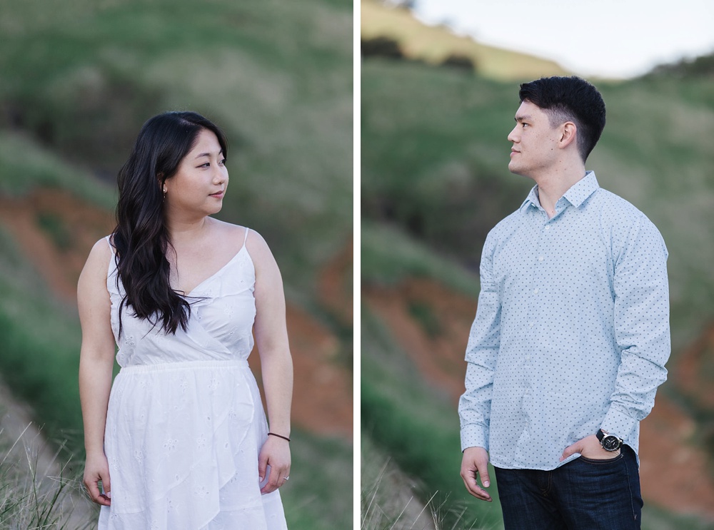 Engagement photos Asian couple