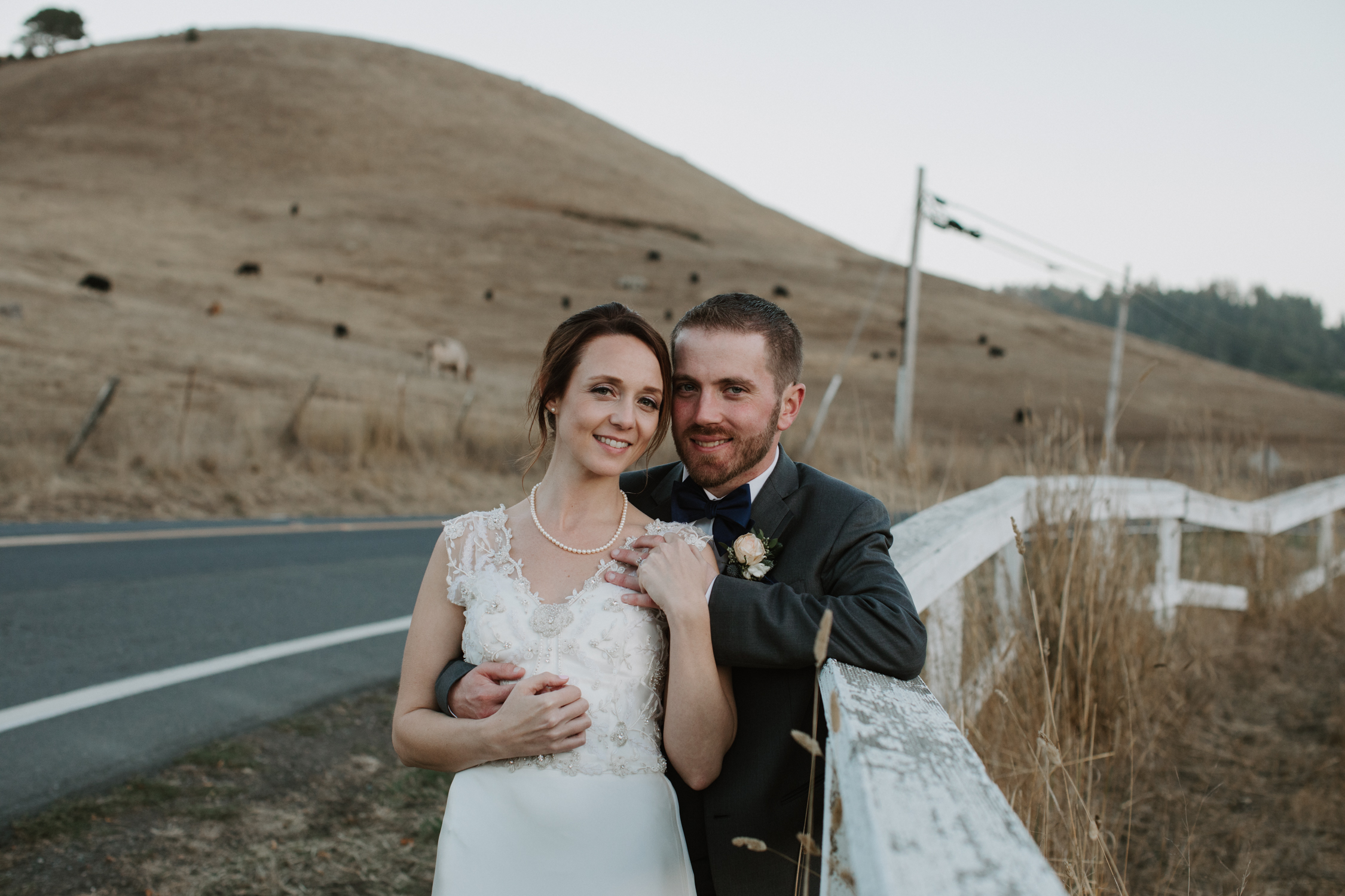 Rancho Nicasio wedding portraits by amy thompson photography