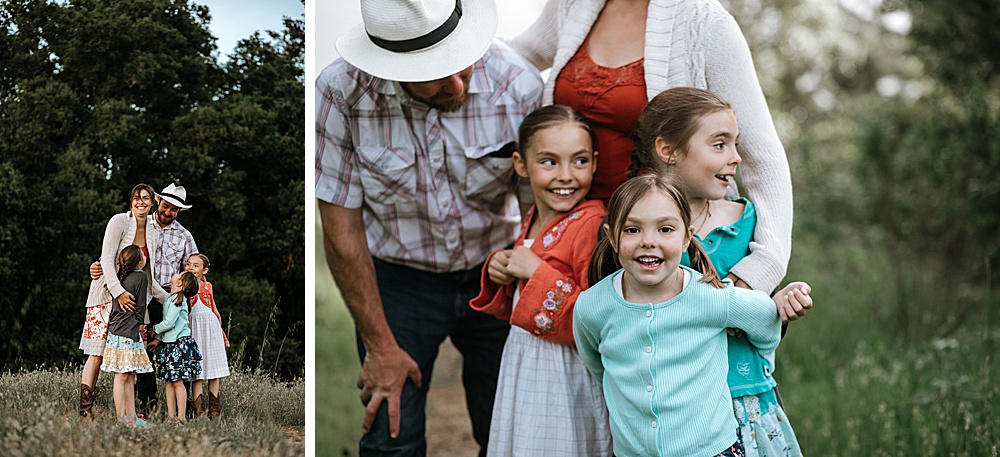 group shots during marin family photography shoot by amy thompson photography