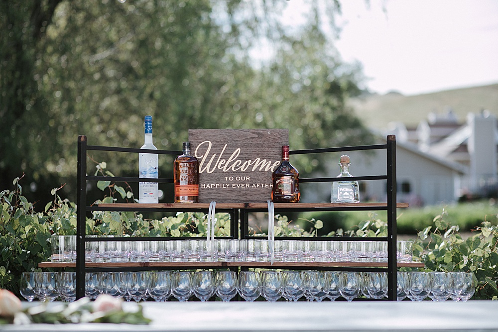 Bar at Rosewood Events by amy thompson photography