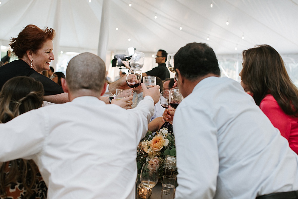 Cheers at Rosewood Events by amy thompson photography