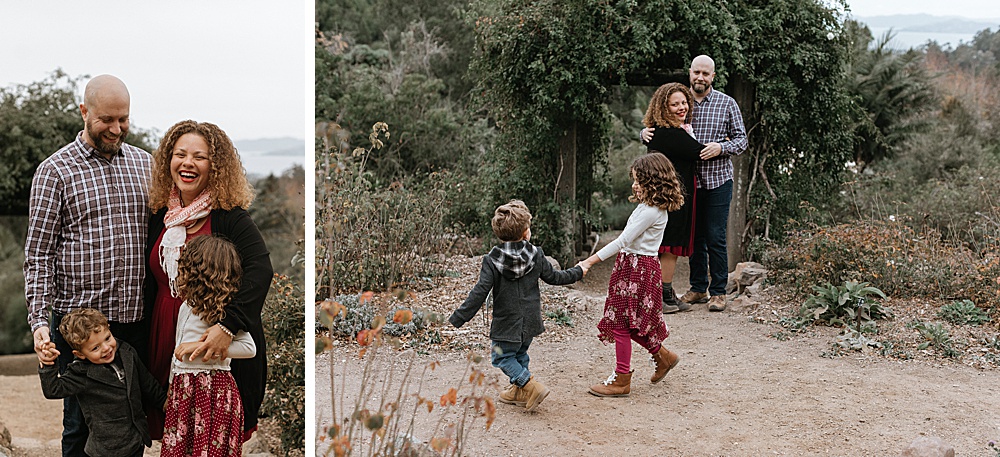 Best East Bay Family Photo Locations at Berkeley Botanical Gardens