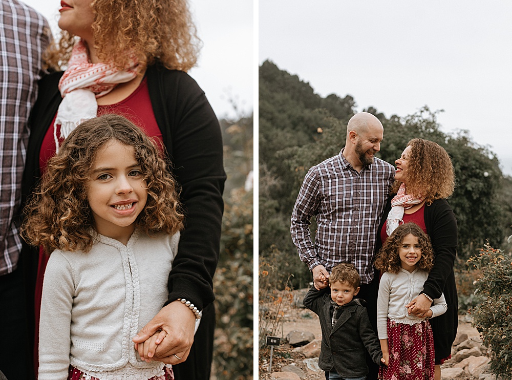 Family together for East Bay family photo session