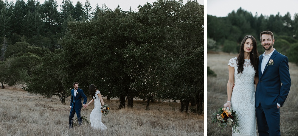 Mt. Tam photos at Marin County wedding by amy thompson photography